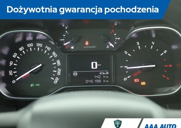 Citroen C3 Aircross cena 66000 przebieg: 45195, rok produkcji 2021 z Działoszyce małe 277